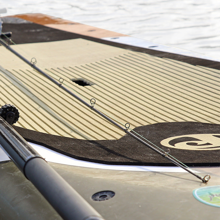 Extra soft EVA deckpad for paddleboard